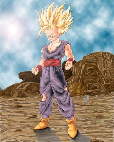 In order to get gohan to go ssj2 you need to beat piccolo and goku before him. DBZ WALLPAPERS: Teen Gohan super saiyan 2