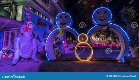 Christmas Time In Da Lat City In Vietnam Editorial Image Image Of