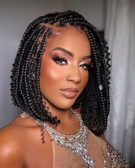 30 Best Short Braided Hairstyles For Black Women 2022