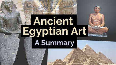 Ancient Egyptian Art History Overview And Characteristics Youtube