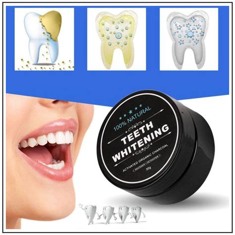 Teeth Whitening Activated Organic Charcoal Ph Miracle Products