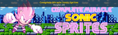 Complete Miracle Sonic Sprites Sonic Cd 2011 Mods