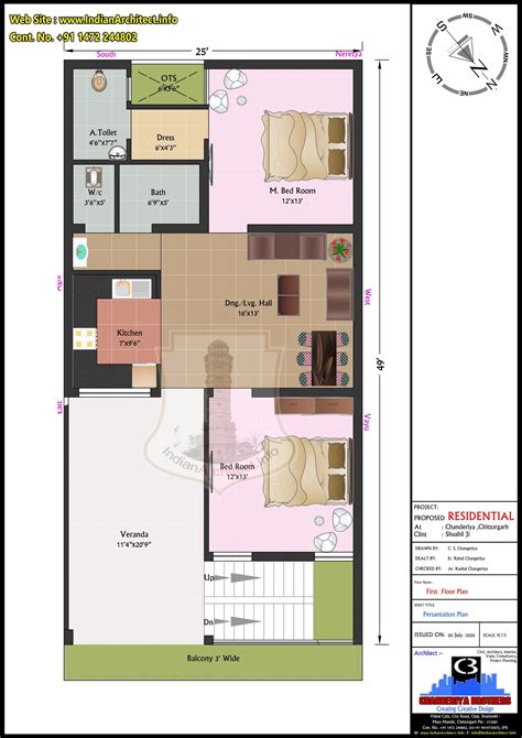 400 Sq Ft House Plan East Facing East Facing Vastu Home 40x60