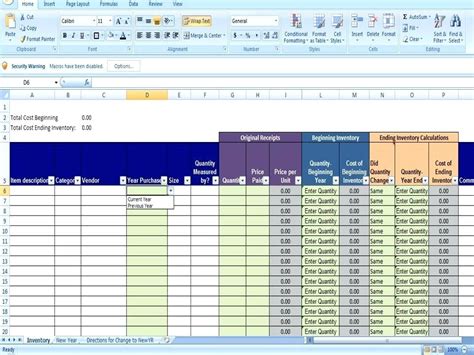 Retail Inventory Management Excel Template Projectemplates