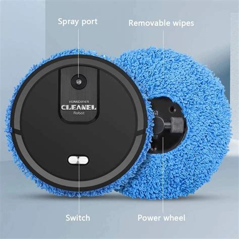 Vacuum Cleaner Robot 3 In 1 Intelligent Dry And Wet Sweeping