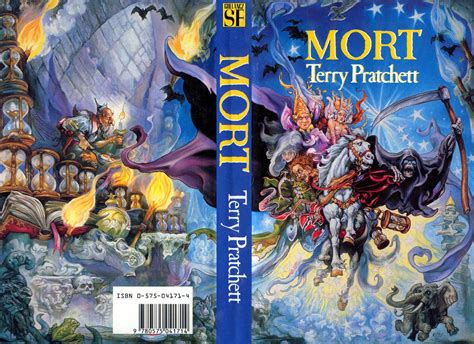 Mort Terry Pratchett Gollancz 1987 Cover Josh Kirby Discworld