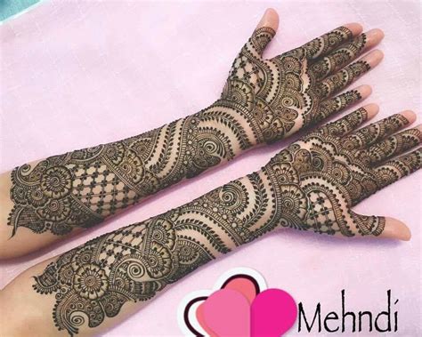 Stylish Full Hand Bridal Mehndi Designs Mehndi Designs