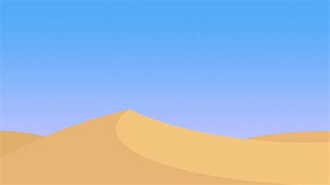 Dune Desert Clear Sky Minimalism