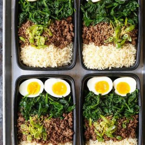 We have the most delicious recipe to share with you all! Korean Beef Bowl Meal Prep | Recipe | Workout food ...