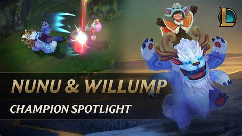 Nunu And Willump Champion Spotlight Gameplay League Of Legends Youtube