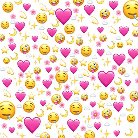 Download 🌺 Love Flower Pink Emoji Ios Iphone Heart Meme Cloud Emoji