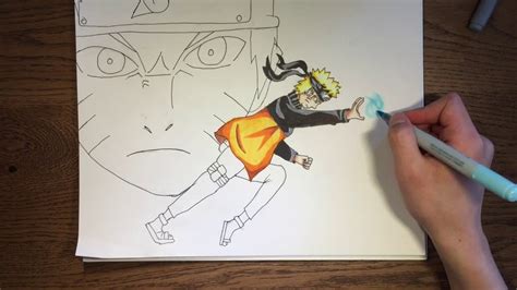 Naruto Rasengan Speed Drawing Youtube