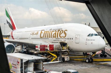 Dubai United Arab Emirates April 12 2023 Emirates Airline Airbus