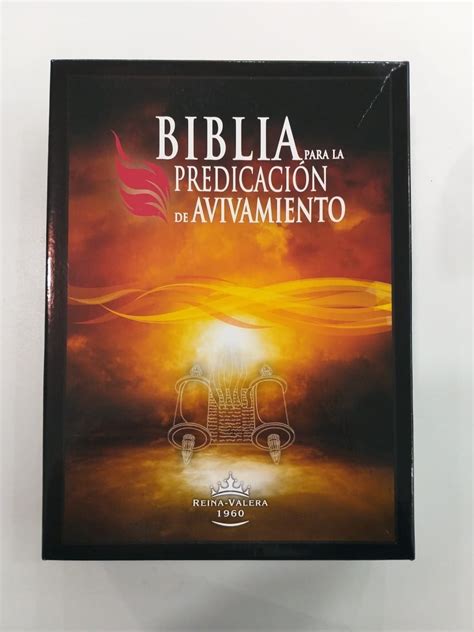 Biblia Para La Predicacion De Avivamiento Piel Libreria Cristiana