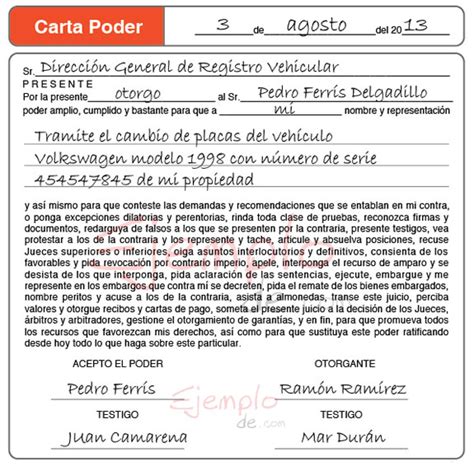 Descargar Carta Poder Word Poder Notarial Fill Out And Sign