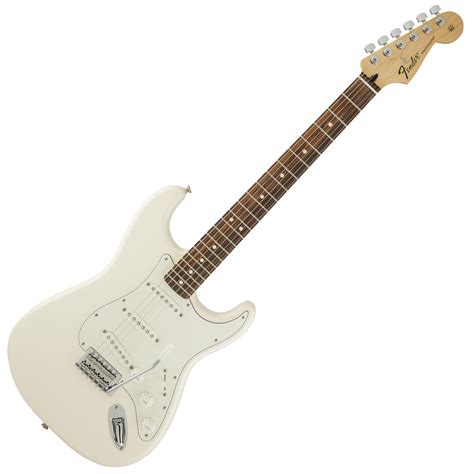 Disc Fender Standard Stratocaster Rw Arctic White Nearly New