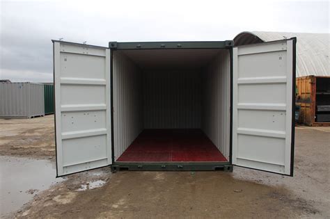 20ft New Shipping Containers 20ft Once Used S2 Original Doors £2495