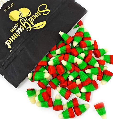 Sweetgourmet Holiday Candy Corn Red White And Green Bulk Christmas