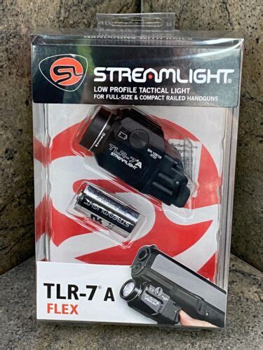NEW Streamlight TLR A FLEX Gun Mounted Flashlight Rear Switch Lumens EBay