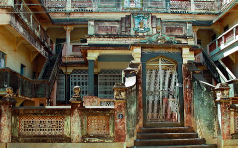 Entrance Of This Old Chettinad House In Karaikudi The Eros Flickr