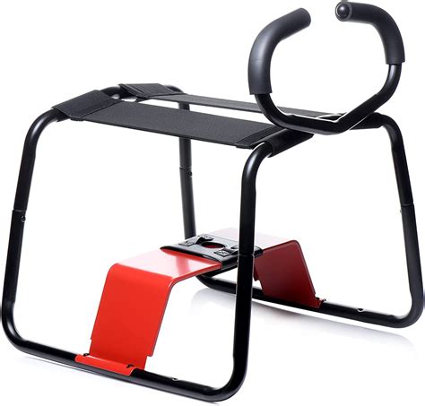 Lovebots Bangin Bench Ez Ride Sex Stool With Handles Black And Sturdy