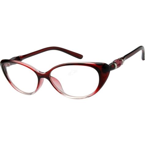 red oval glasses 274018 zenni optical eyeglasses eyeglasses frames for women fashion eye