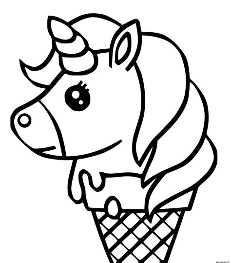 Un cornet de glace an ice cream cone. Dessin Cornet De Glace / Illustrations et dessins animés ...