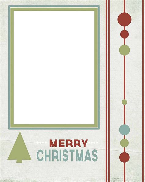 10 Free Templates For Christmas Photo Cards