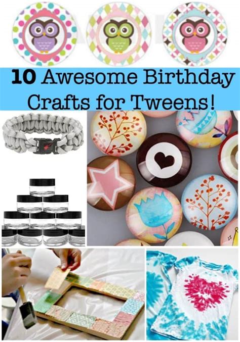 123 i can make prints!.pdf. 10 Awesome Birthday Party Crafts for Tweens! - MomOf6