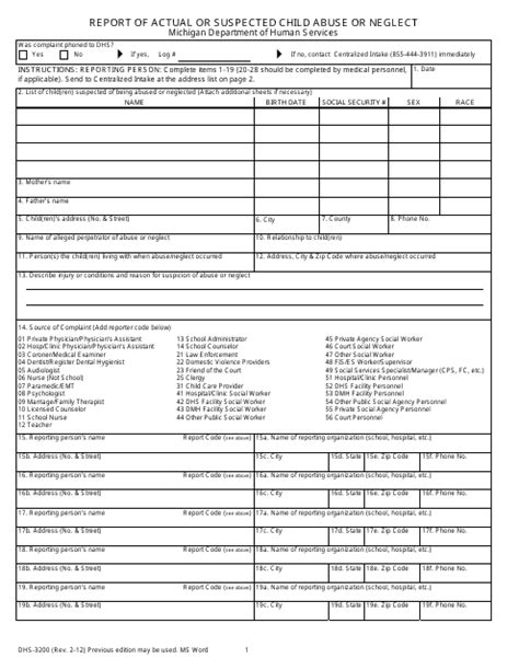 Form Dhs 3200 Fill Out Sign Online And Download Fillable Pdf