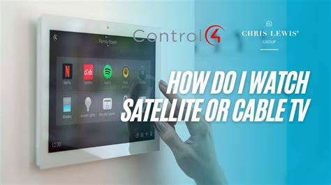Control4 How Do I Watch Satellite Or Cable Tv Youtube