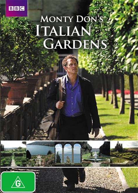 Buy Monty Dons Italian Gardens On Dvd Sanity Online