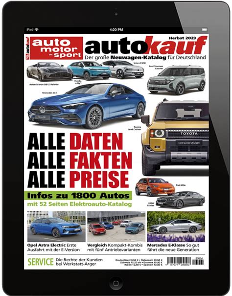 Auto Motor Und Sport Autokauf Aktuelles Heft Und Einzelausgaben