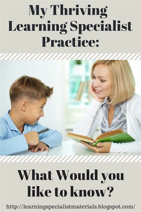 My Thriving Practice How Can I Become A Learning Specialist Teacher