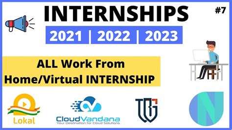 Internships For College Students 2021 2022 2023 Work From Home
