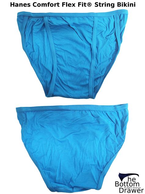Review Hanes Comfort Flex Fit String Bikinis The Bottom Drawer