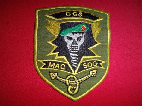 Vietnam War Semi Subdued Patch Us 5th Sfgp Macv Sog Command And Control