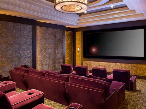 Theater Seating Small Home Theater Room Design Ideas The Ideal Home