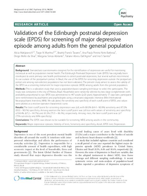Edinburgh postnatal depression scale (epds): The ROMP Family: Paling Keren Edinburgh Postnatal ...