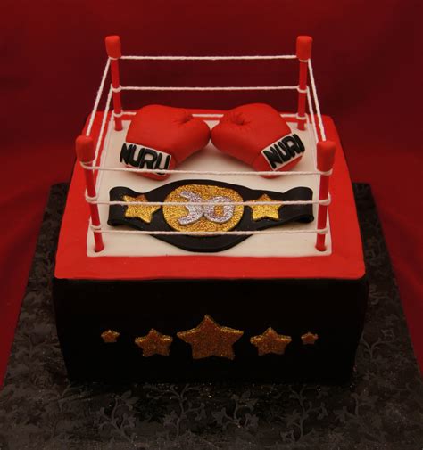 See more ideas about boxing gloves cake, wwe birthday, wwe birthday party. Boxing Ring And Boxing Glove Cake - CakeCentral.com
