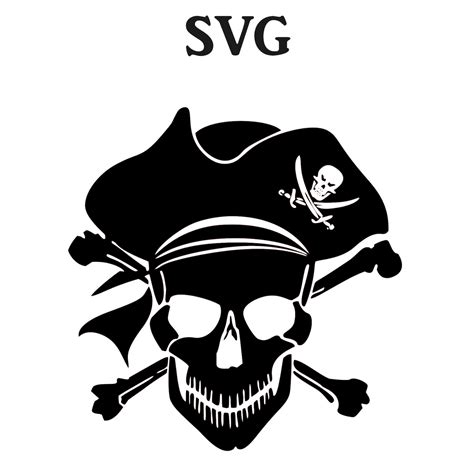 Pirate Svg File Svg Files For Cricut Svg Files For Etsy