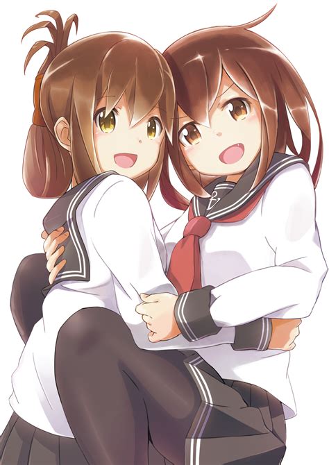 Suzumeko Ikazuchi Kancolle Inazuma Kancolle Kantai Collection Black Legwear Highres