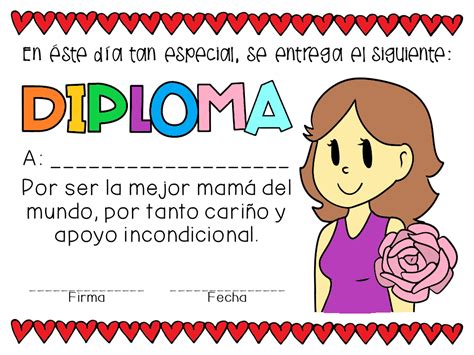 Diplomas Para La Mama