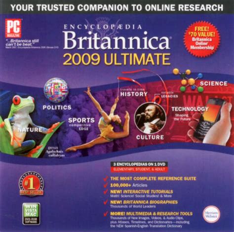 Encyclopedia Britannica 2009 Dvd Ultimate Edition Ebay