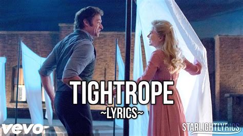 The Greatest Showman Tightrope Lyric Video Hd Youtube