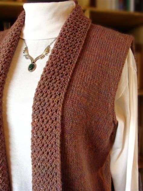 Simple Knitted Vest Pattern