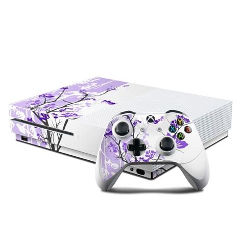 Microsoft Xbox One S Console And Controller Kit Skin Violet