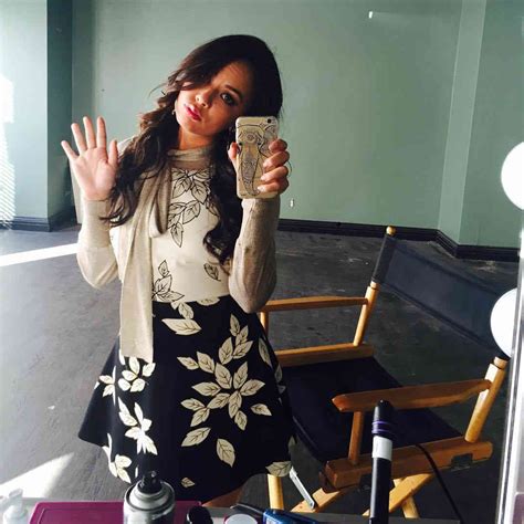 Janel Parrish Pretty Little Liars Floral Skirt Casual Dress Photo
