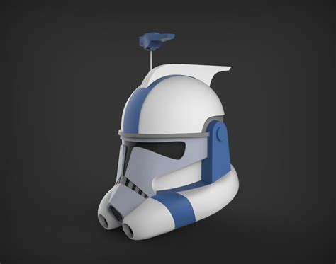 Arc Clone Trooper Helmet Animated Phase 1 Tcw 3d Print Stl Etsy Australia
