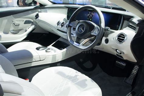 Nonthaburi March 23 Interior Design Of New Mercedes Benz S500 Coupe